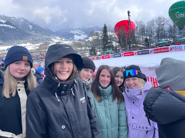 2BK bei der Herren-Abfahrt am Hahnenkamm